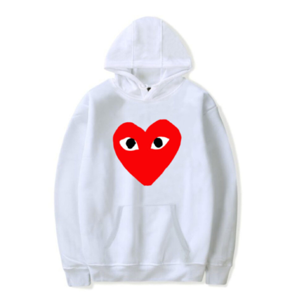 Buy CDG BIG Red Heart Hoodie